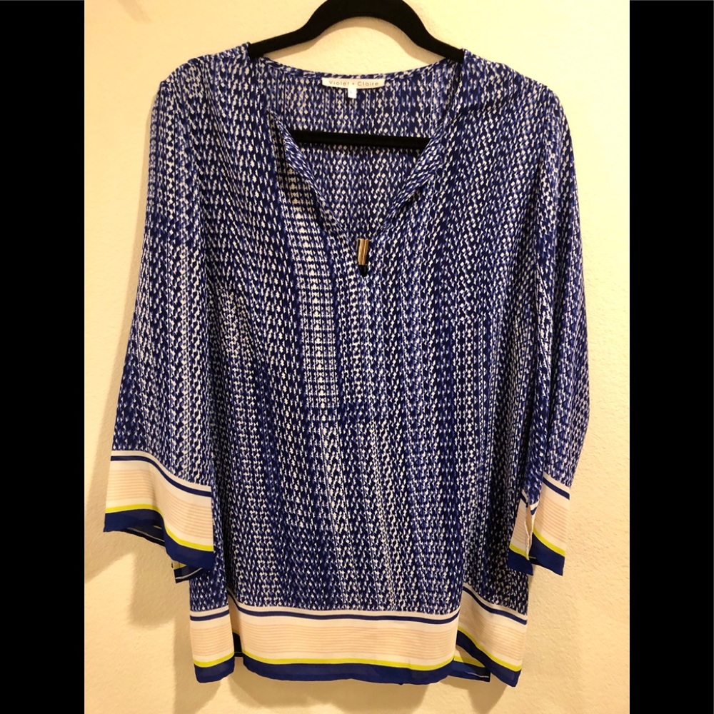Violet & Claire top